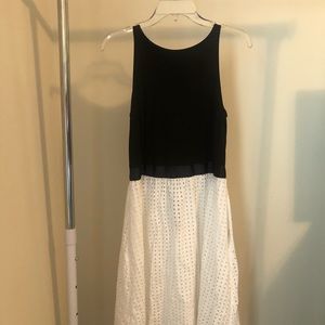 Black and White Dress